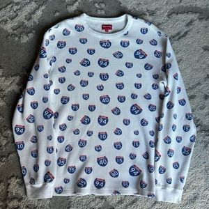 Supreme interstate Waffle Thermal White